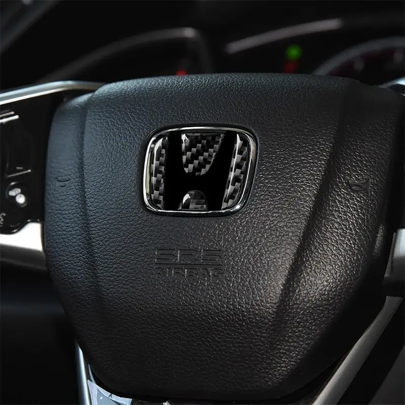 Carbon Fiber Car Steering Wheel Sticker