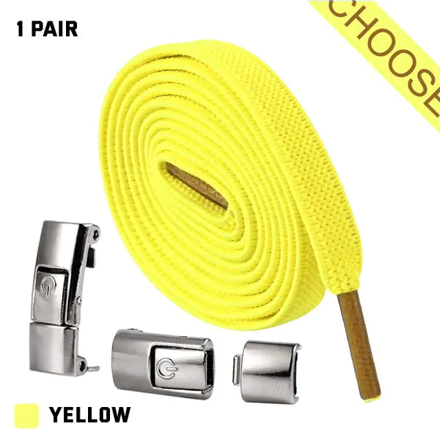 Elastic Shoelaces Yellow