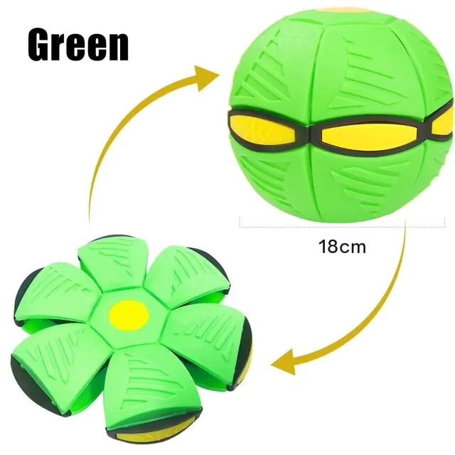 Pets Magic UFO Ball Green With LED