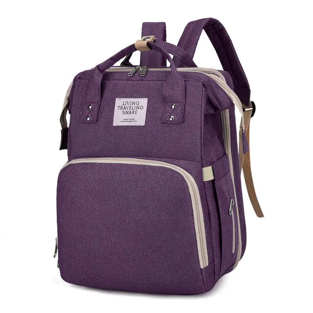 Baby Nappy Changing Bags Purple