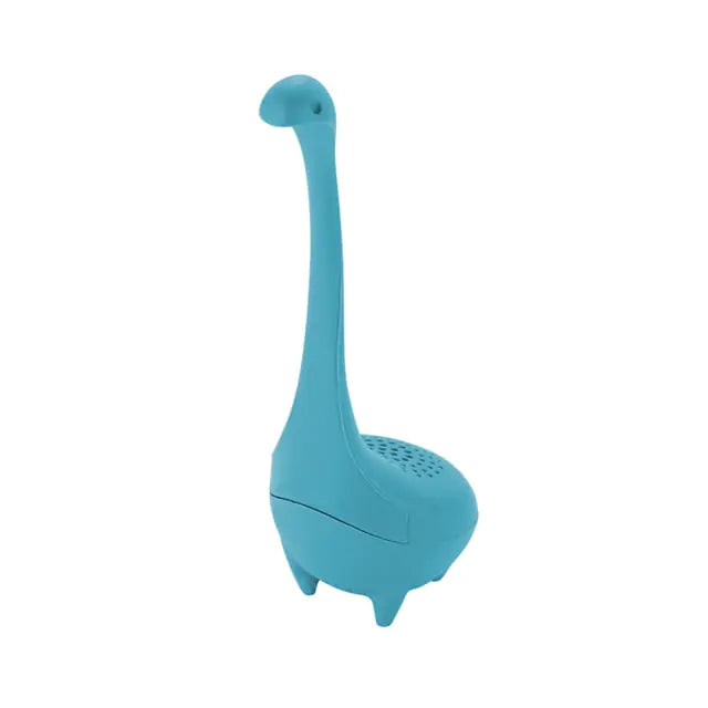 Nessie Tea Infuser with Handle Blue