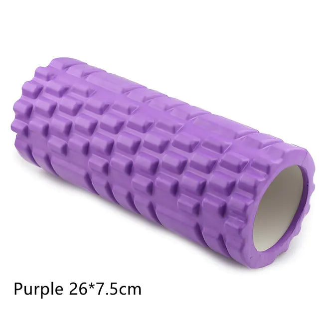 Mini Size Yoga Column Foam Roller Purple
