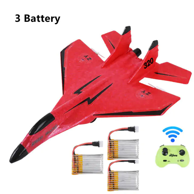 Electric Remote Control Outdoor RC Plane Toys RED-MIG320-3B