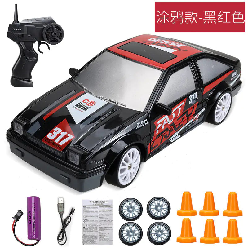 Drift Toy Car Black and Red