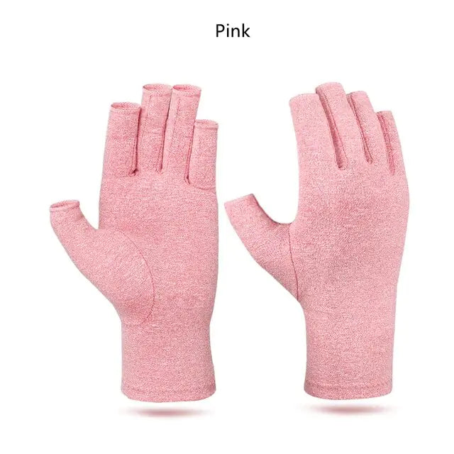Compression Arthritis Gloves Pink