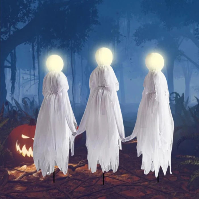Holding Hands Ghost For Halloween Decoration Default Title