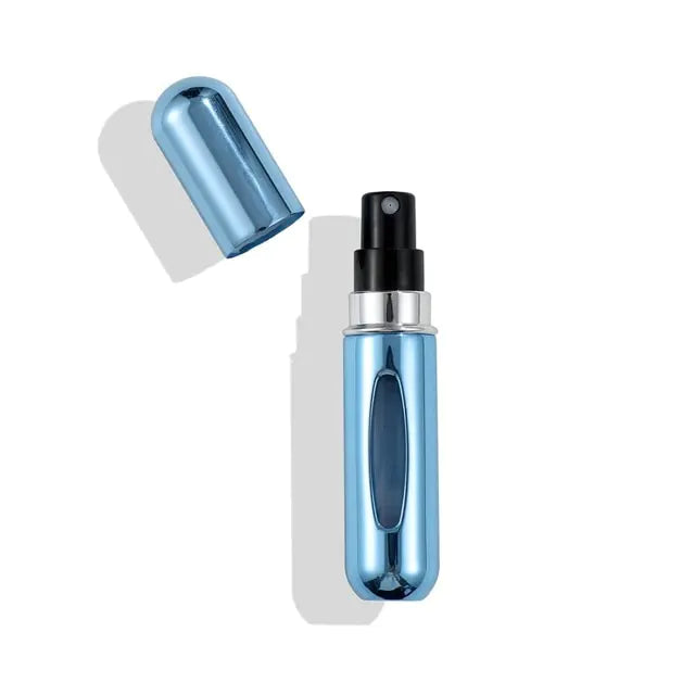 Portable Perfume Refill Spray Bottle Light Blue 5ml