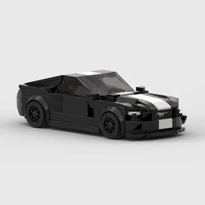 Speed Racer Blocks Toy Black M03002