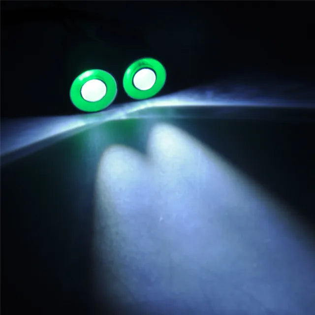 AXSPEED Multifunction RC Car Headlight LED Lights Green White 17mm