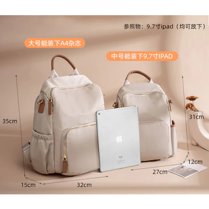 Korean Style Anti Theft Oxford Backpack