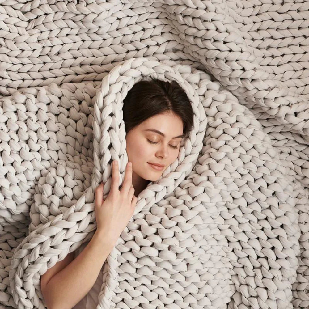 Cozy Blanket™ - Weighted Sleeping Blanket