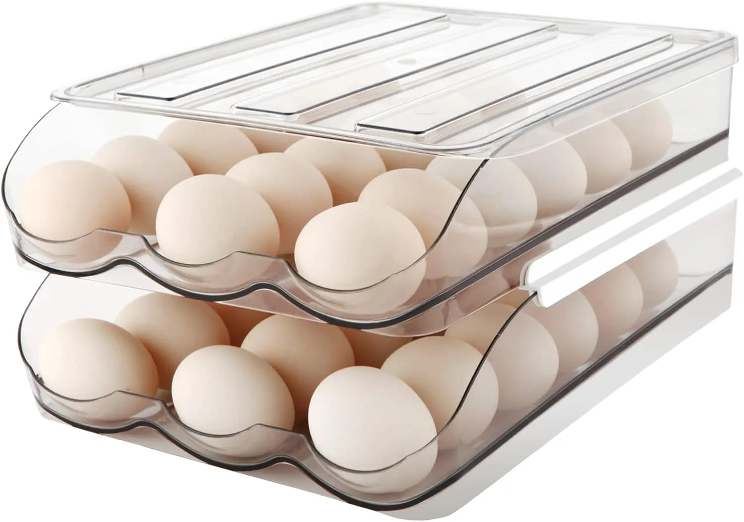 Egg Holder Transparent 2 Layers