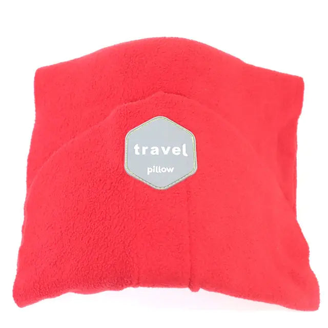 Scientifically Proven Travel Neck Pillow Red