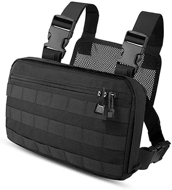 Functional Tactical Chest Bag Black PT13