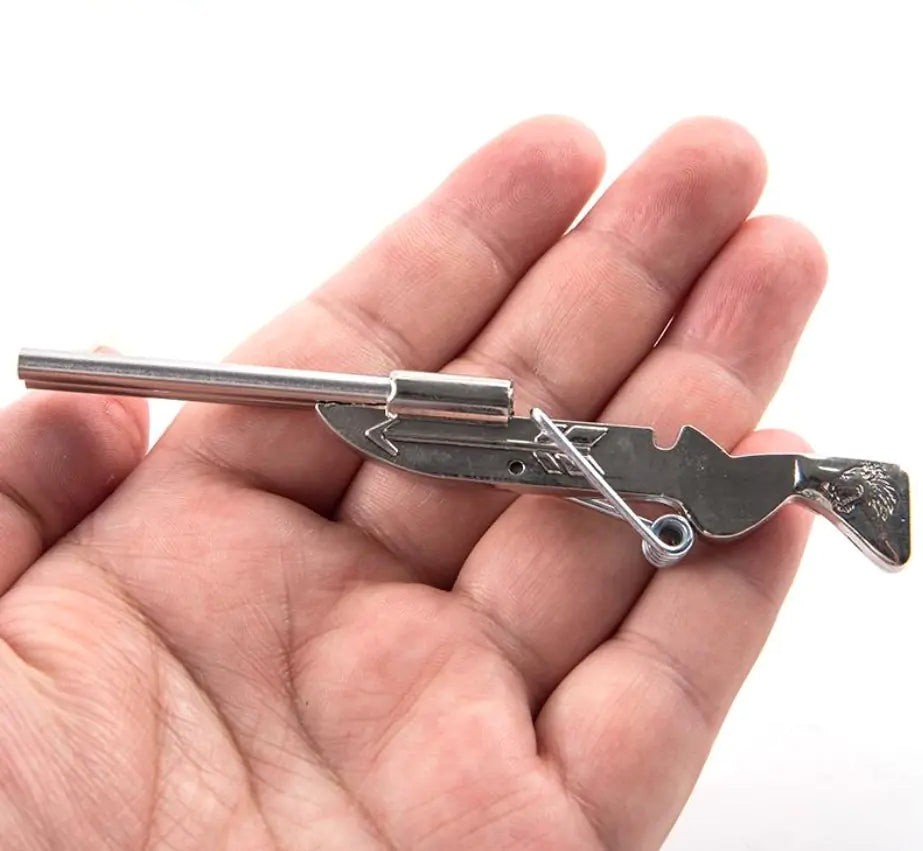 Mini Shotgun Toy Toothpick Launcher Set