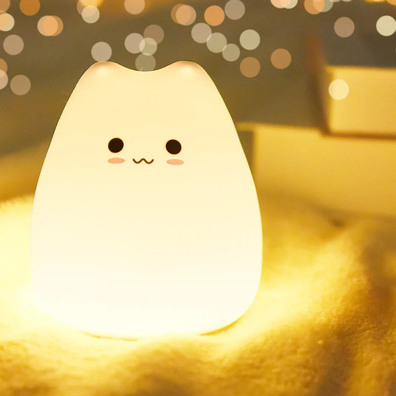 LED Night Light Cat Lamp