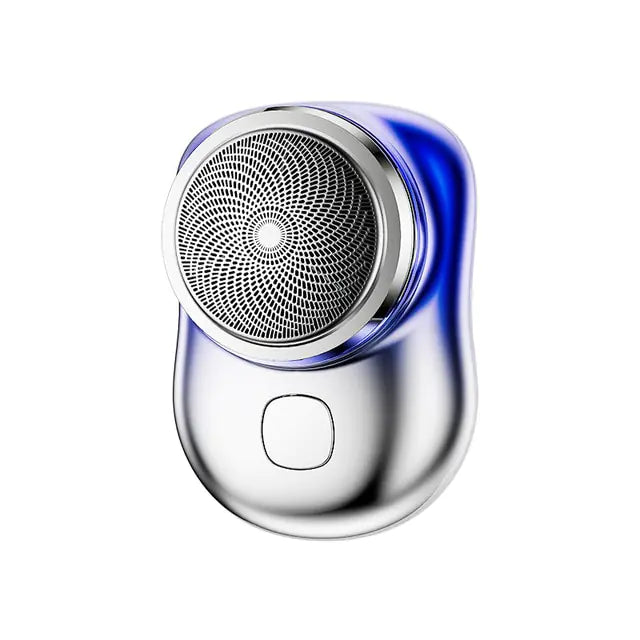 Painless Shaver Silver Blue