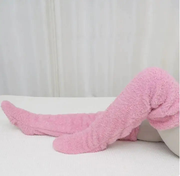 Snuggle Hug Slipper Socks Pink