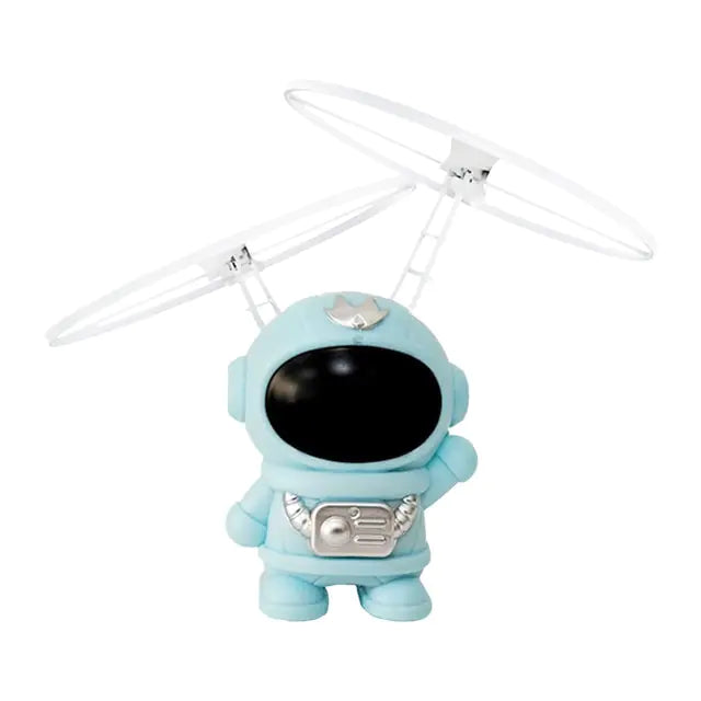 Gesture Sensing UFO Drone Toy Blue Spaceman