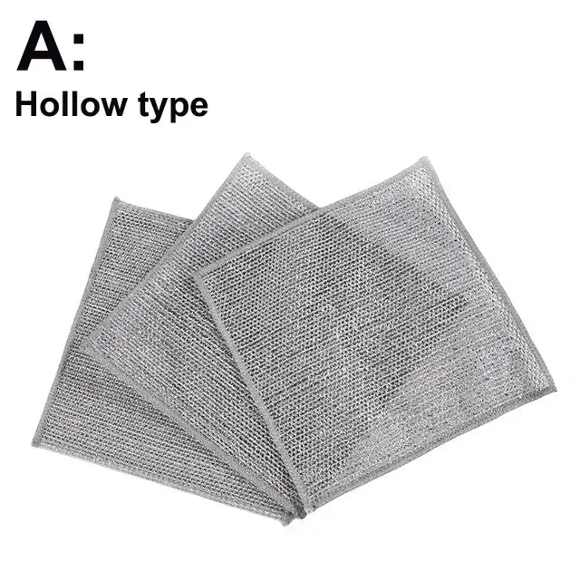 Steel Wire Cleaning Cloth A 10pcs(recommend)