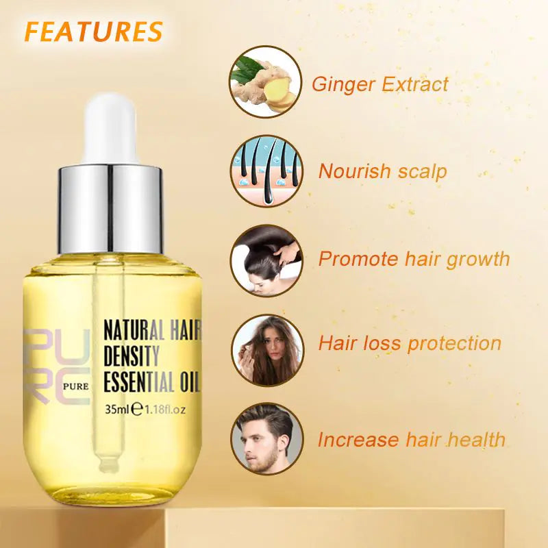 Natural Ginger Hair Growth Oil