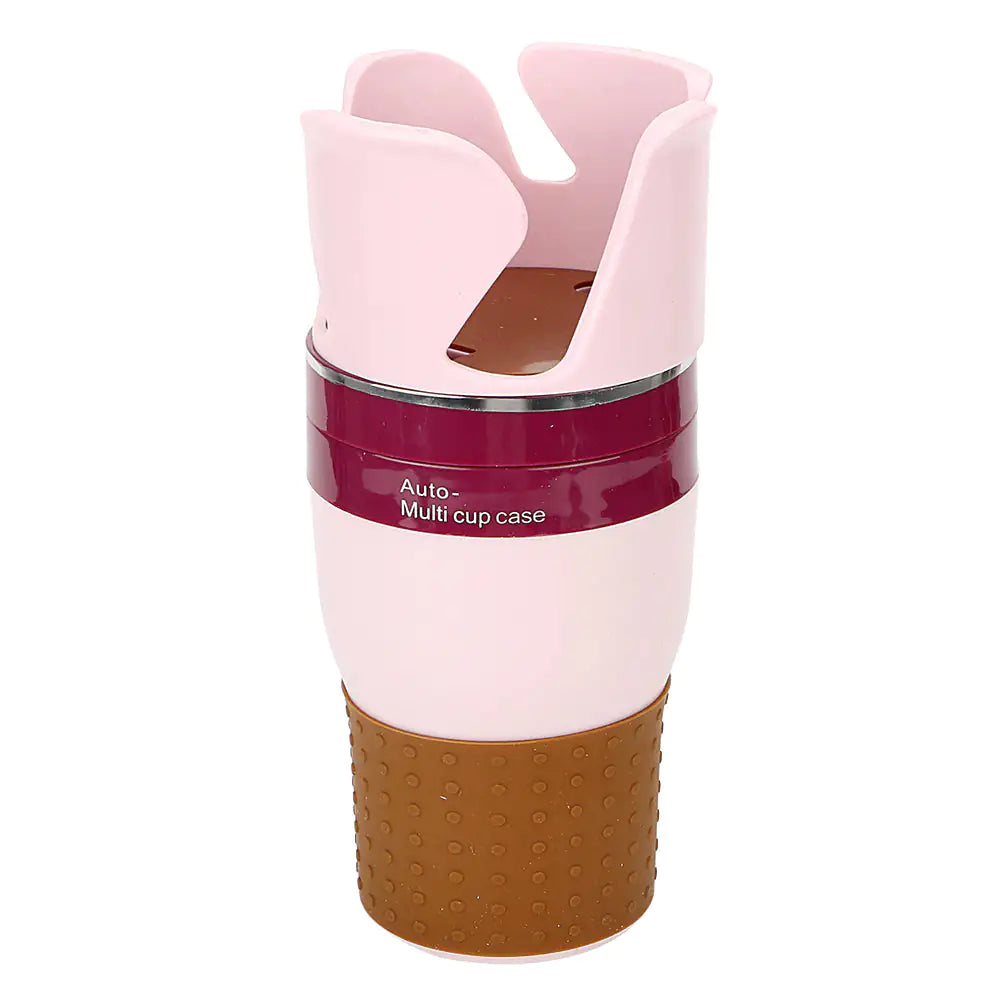 3 in 1 Car Cup Holder Pink 6 x 19 CM
