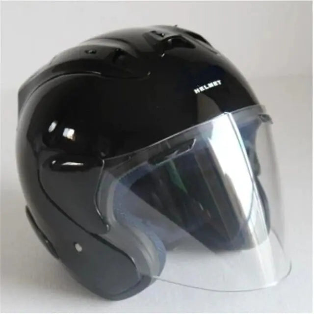 Motorcycle Half Helmet Clear 35*26*27cm