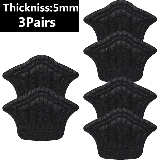 Insoles Patch Heel Pads Black 5mm