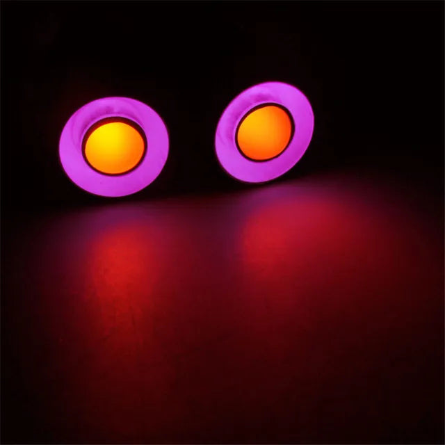 AXSPEED Multifunction RC Car Headlight LED Lights Purple Yellow 17mm