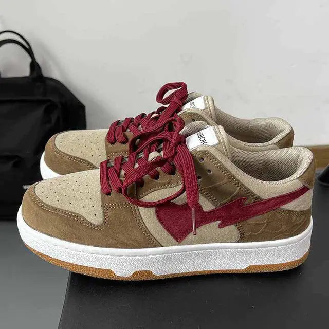 Heart X Sneakers Dunks Brown/Red 39