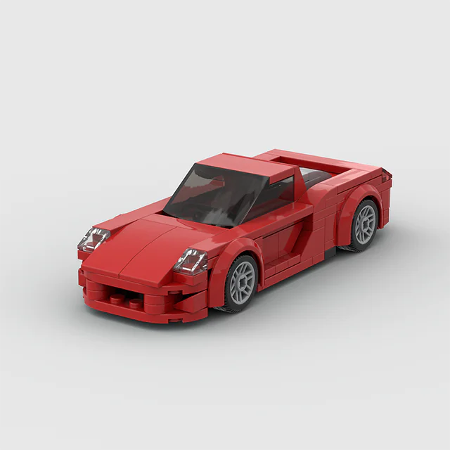 Super Racing Car Blocks Toy Red