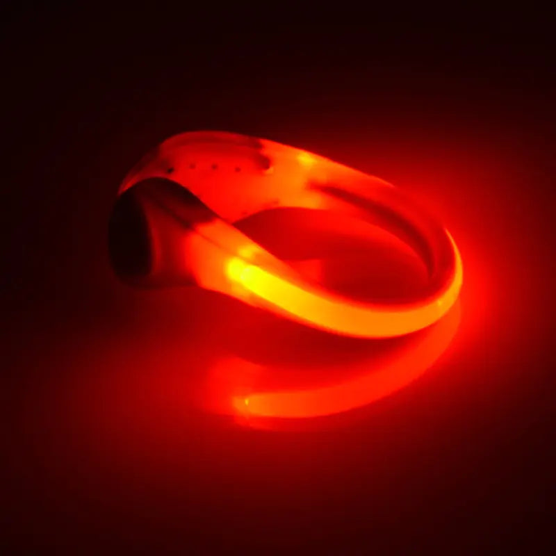 Shoes Clip Safety Warning Light Red