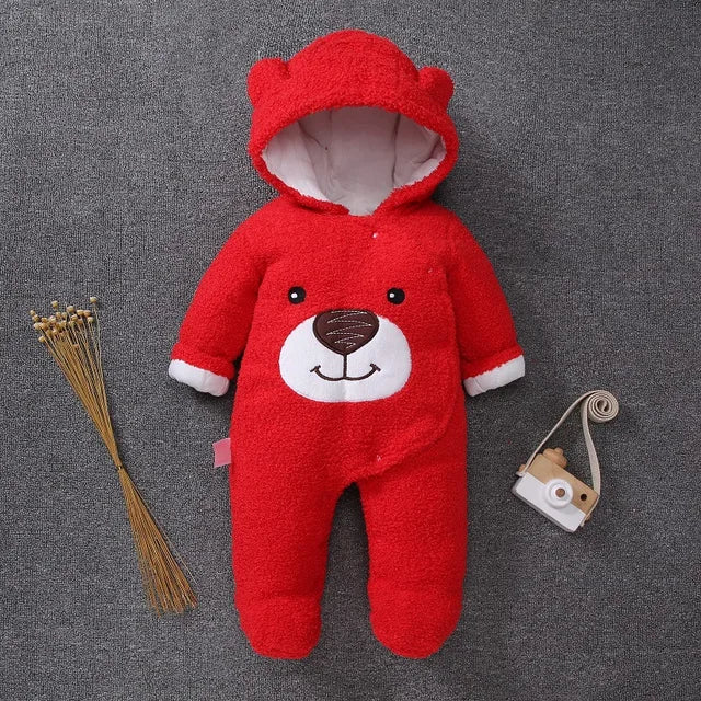 New Born Baby Footies Red B 6Months