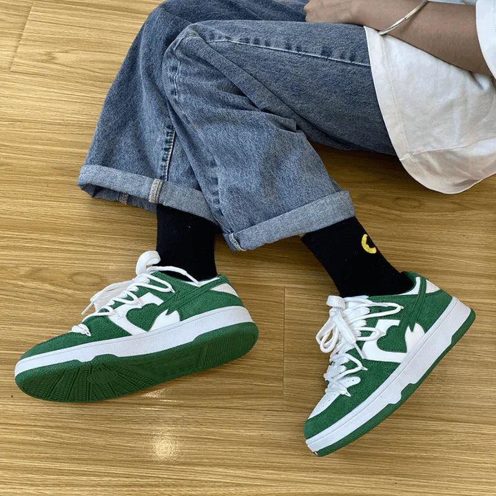 Heart X Sneakers Dunks Green White 44 (Sold out)