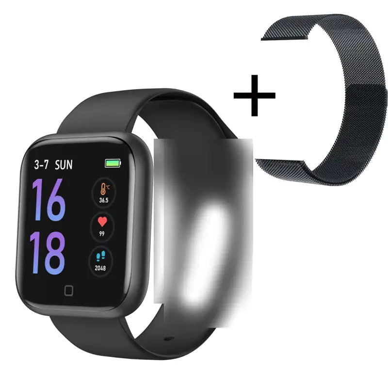 Unisex Smart Watch Black
