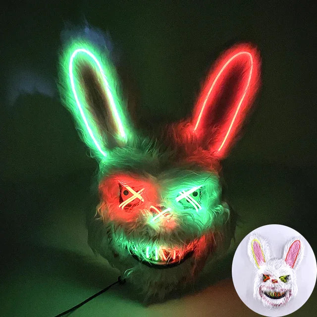The Purge Mask Red Green Rabbit