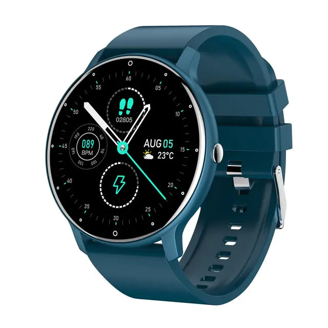 Unisex ZL02 Smart Watch Blue