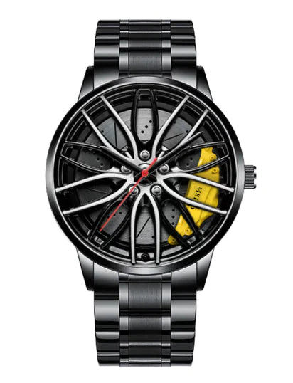 Sport Automotive Watches Yellow 2