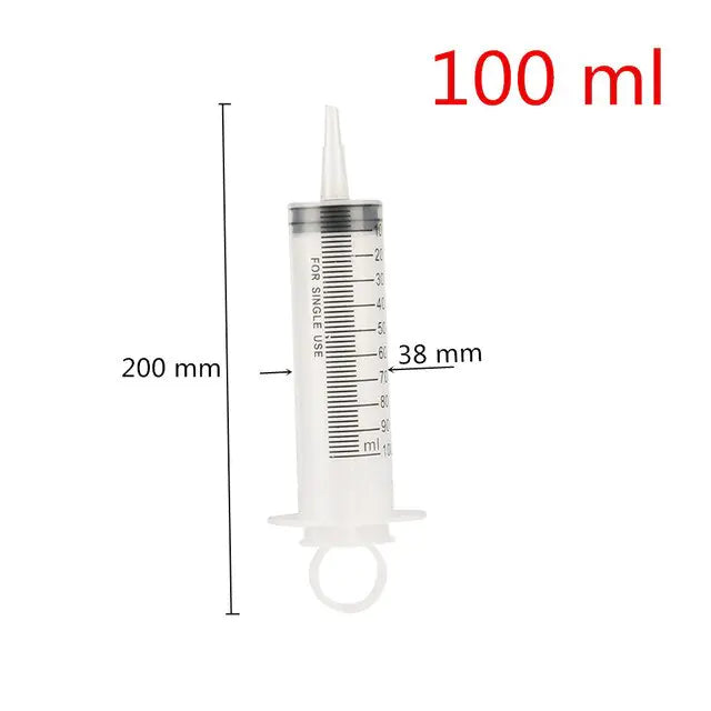 Bird Feeding Syringe Transparent 100ml