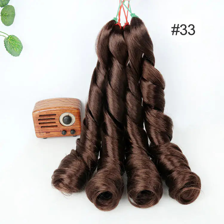 Spiral Curl Synthetic Hair #33 24" ( 2 bundles in a pack )