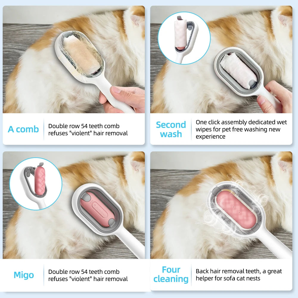 4-in-1 Pet Care Brush