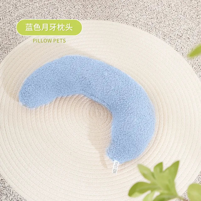 U-shaped Pet Pillows Sky blue