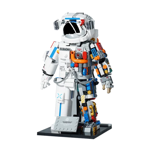 Astronaut Model Building Plastic Exploring Spaceman No Box