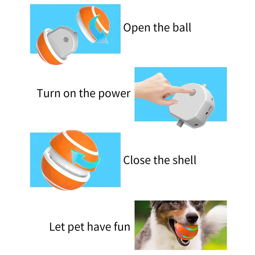Interactive Pet Smart Ball Toy