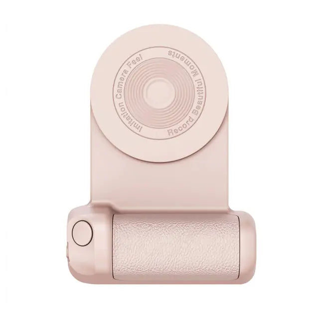 Magnetic Camera Handle and Charger Pink Wireless charge