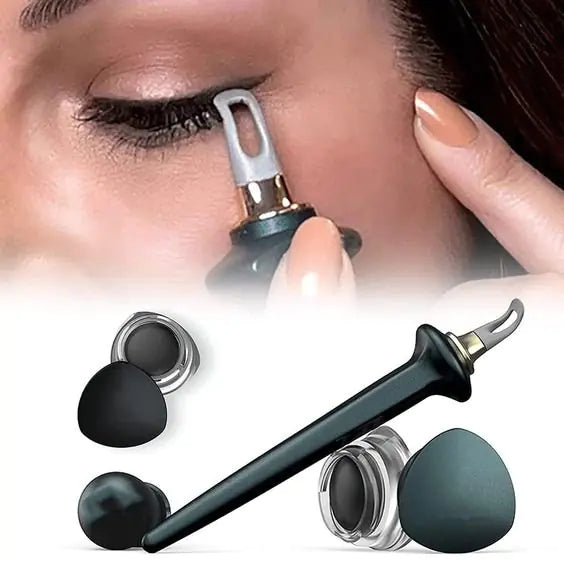 Reusable Silicone Eyeliner Guide - Eyeliner Applicator Kit, Waterproof and Long Lasting