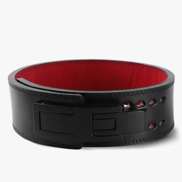 Support Training Belt Black And Red L