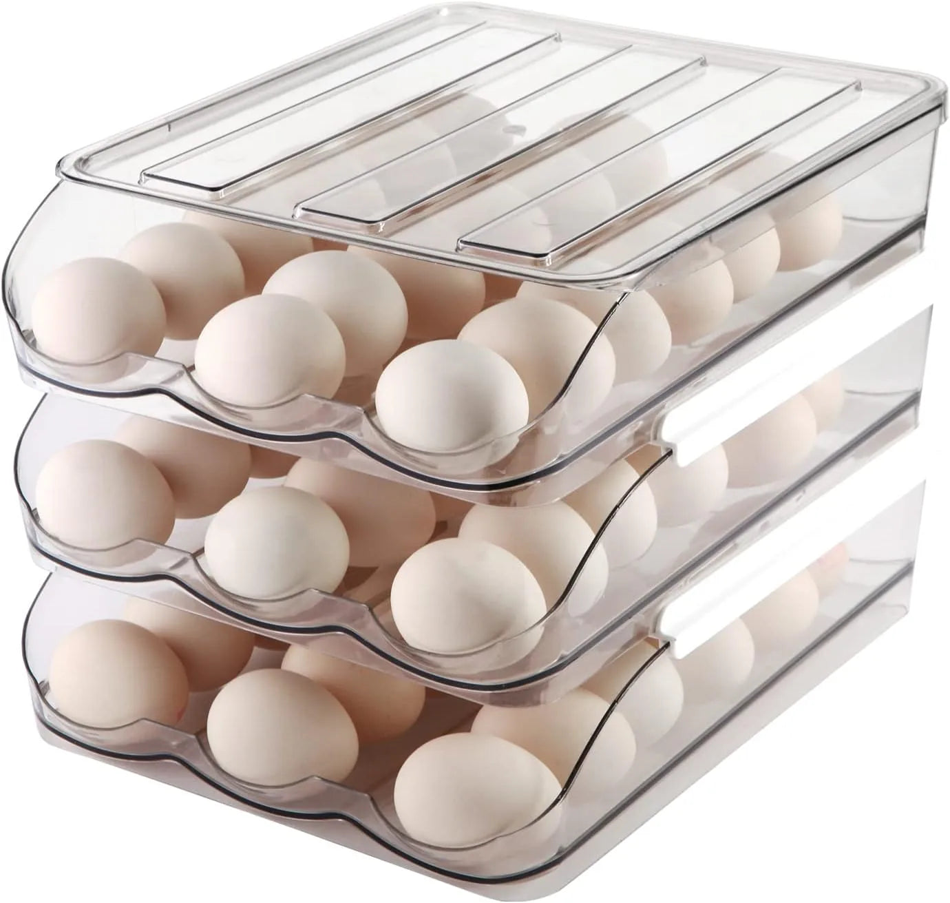 Egg Holder Transparent 3 Layers