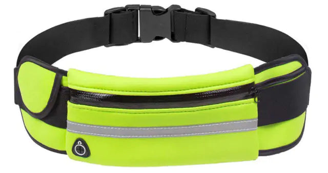 Sporty Waist Belt Bag Green