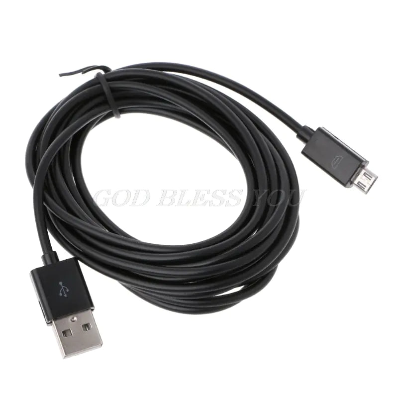 Micro USB Charging Cable For PS4 Controllers White